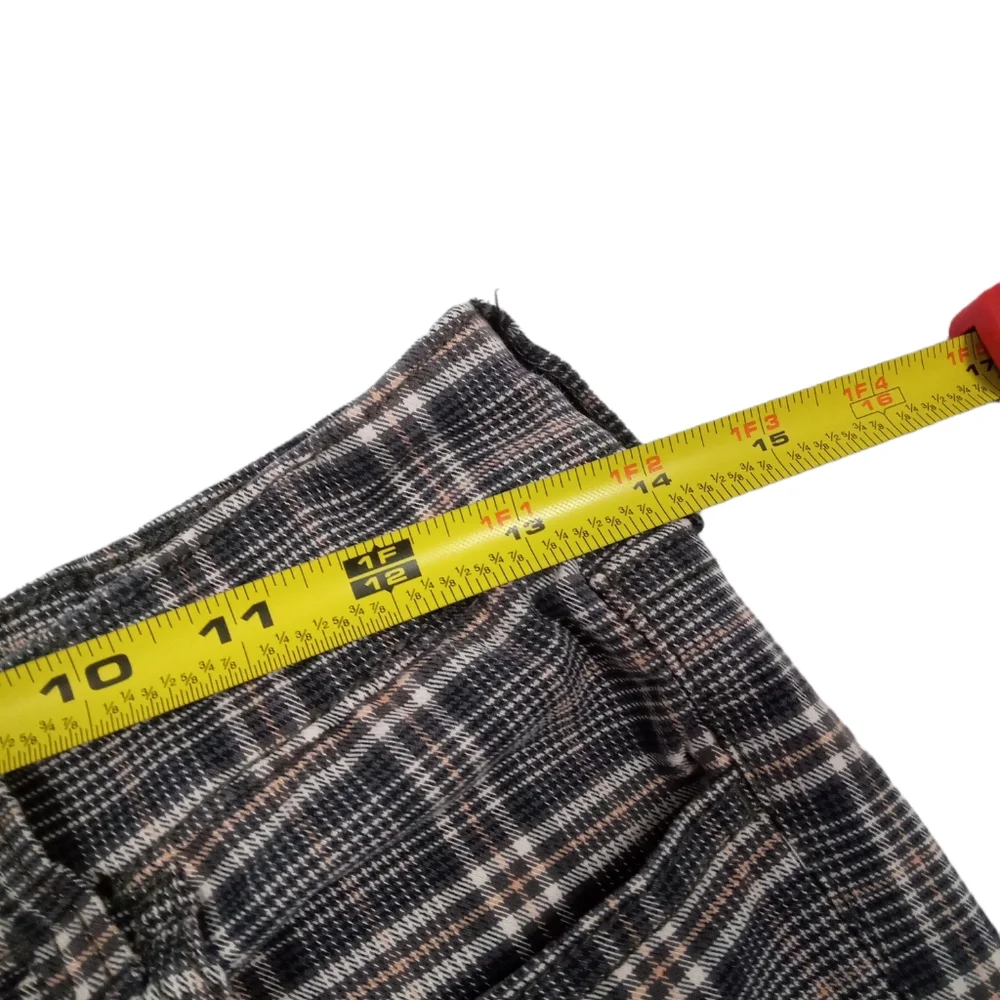 ❤️American Eagle Plaid Super Stretch Pants Trousers Size 6 - Picture 5 of 9
